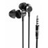 Metallized Auriculares Alámbrico Dentro de oído Llamadas/Música Negro