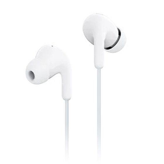 BHR8931GL auricular y casco Auriculares Alámbrico Dentro de oído Llamadas/Música USB Tipo C Blanco