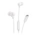 EARBUDS3CSWHITE auricular y casco Auriculares Alámbrico Dentro de oído Llamadas/Música USB Tipo C Blanco