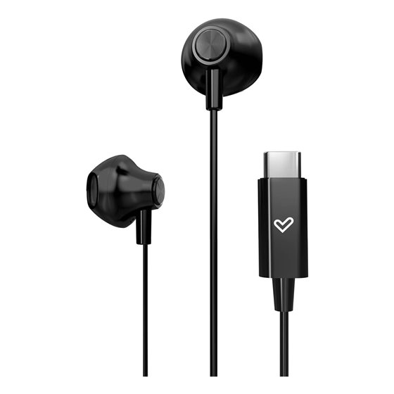 EasyPods Auriculares Alámbrico Dentro de oído Llamadas/Música USB Tipo C Negro
