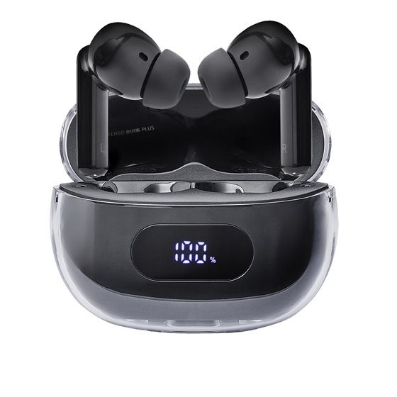 Buds Earphone Plus T310AE Black Auriculares True Wireless Stereo (TWS) Dentro de oído Llamadas/Música/Deporte/Uso diario USB Tip