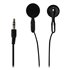 One Auriculares Alámbrico Dentro de oído Música Negro