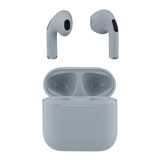 Melody 2 Auriculares True Wireless Stereo (TWS) Dentro de oído Llamadas/Música/Deporte/Uso diario USB Tipo C Bluetooth Azul