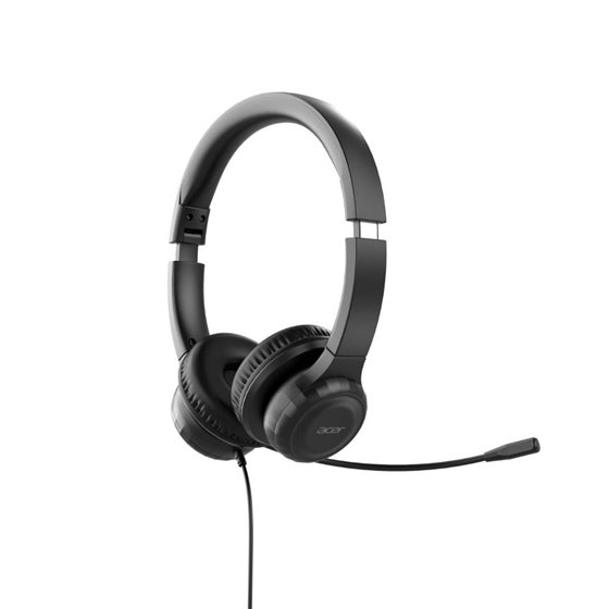 AHW154 Auriculares Alámbrico De mano Oficina/Centro de llamadas USB tipo A Negro
