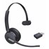 WH64 Hybrid Mono UC Auriculares Inalámbrico Diadema Oficina/Centro de llamadas MicroUSB Bluetooth Negro