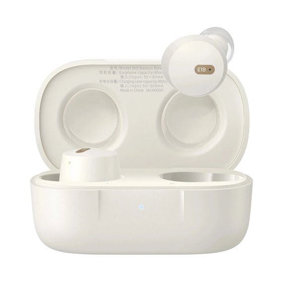 Bowie E18 Auriculares True Wireless Stereo (TWS) Dentro de oído Llamadas/Música USB Tipo C Bluetooth Blanco