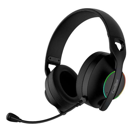 GAMING AURICULARES CON MICRO WB01 RF+BT+3.5 NEGRO PC/CONSOLAS