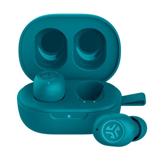JBuds Mini Auriculares True Wireless Stereo (TWS) Dentro de oído Música/uso diario Bluetooth Color aguamarina