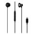 CURV Auriculares Alámbrico Dentro de oído Llamadas/Música Negro