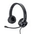 20439 auricular y casco Auriculares Alámbrico Diadema Oficina/Centro de llamadas USB Tipo C Negro