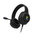 ZM-HPS310 BK auricular y casco Auriculares Alámbrico Diadema Juego Negro