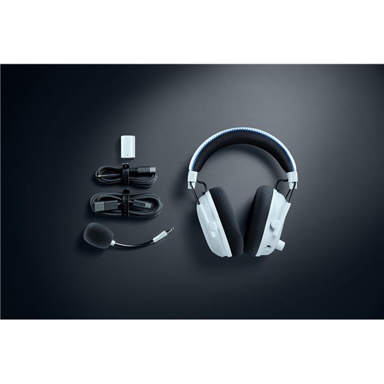 BlackShark V3 Pro Auriculares Inalámbrico y alámbrico Diadema Juego USB tipo A Bluetooth Blanco