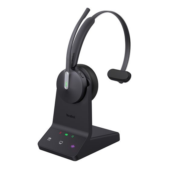 WH64 Mono UC Auriculares Inalámbrico Diadema Oficina/Centro de llamadas USB Tipo C Bluetooth Negro