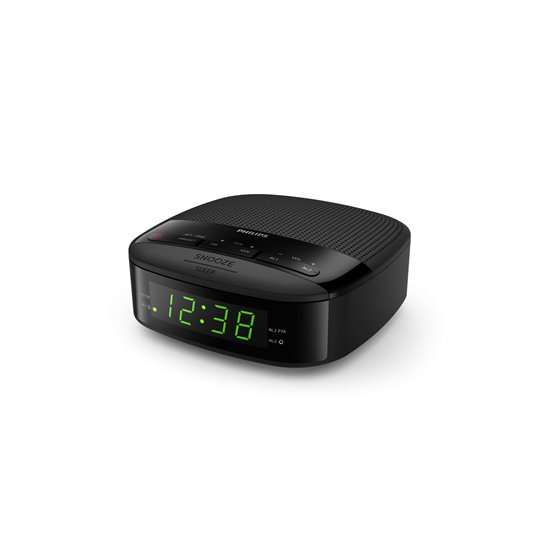 TAR3205/12 radio Reloj Digital Negro