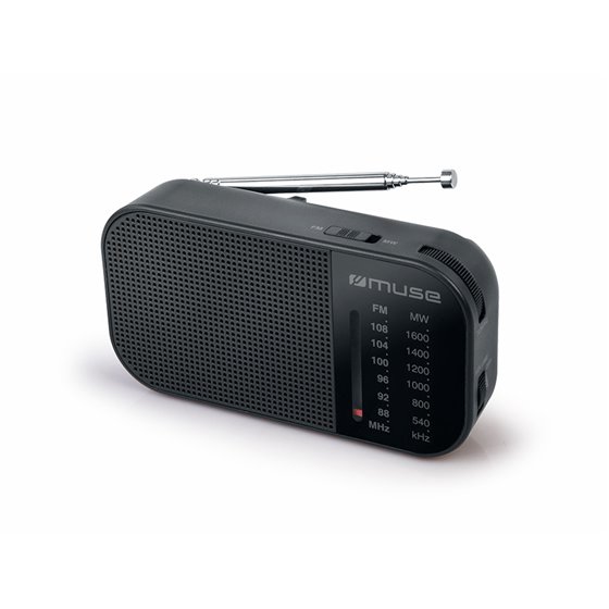 M-025 R radio Portátil Analógica Negro