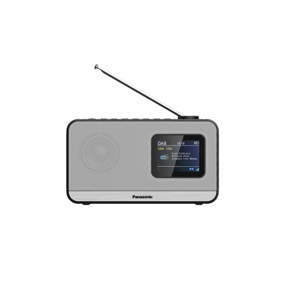 RF-D15 Portátil Digital Negro, Plata