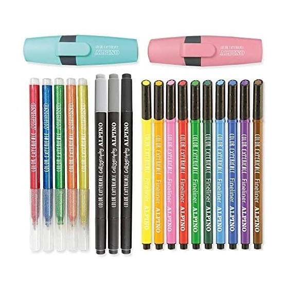 Set Creativo ALPINO Color Experience Creative 20 Rotuladores