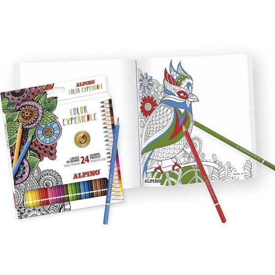 Set Mandalas ALPINO Color Experience 24 Lapiceros Colores +