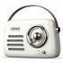 RB-CRE.003A radio Portátil Analógica Crema de color