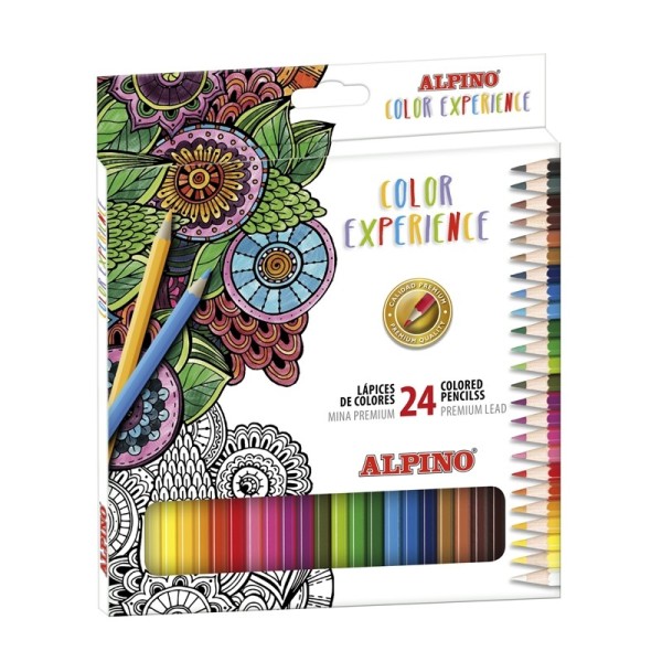 Set Mandalas ALPINO Color Experience 24 Lapiceros Colores +