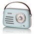 RB-BLU.002A radio Portátil Turquesa