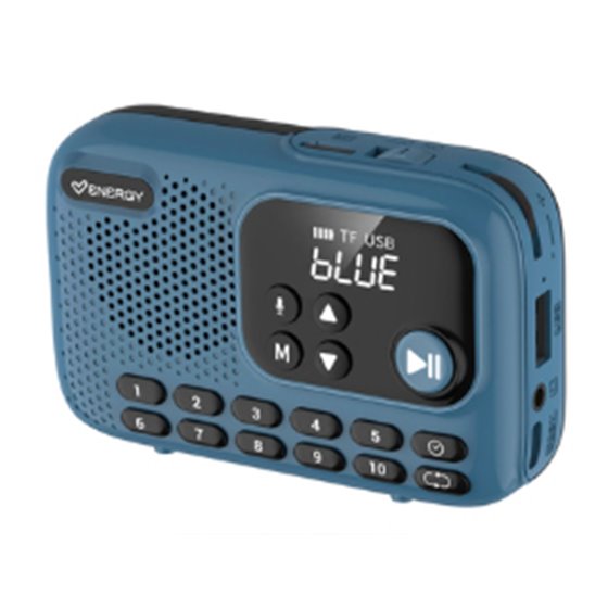 TunerGo Portátil Azul