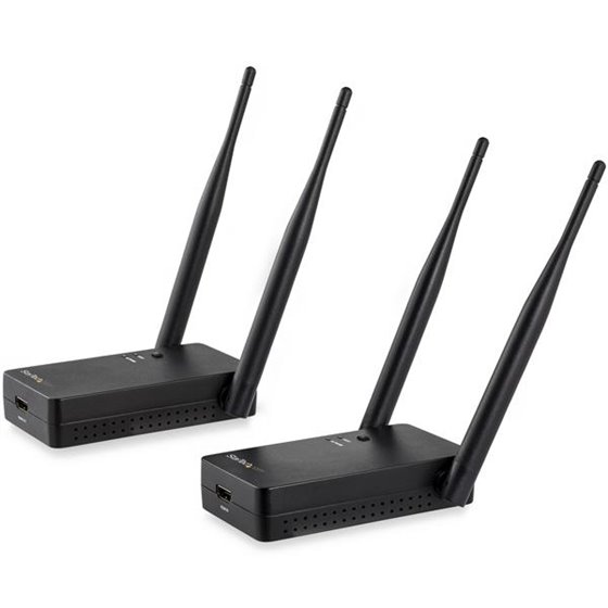 Juego de Transmisor y Receptor Inalámbrico HDMI - Extensor Alargador HDMI - Prolongador 1080p - 200m de Alcance