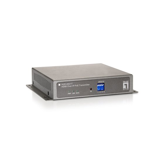 HVE-6501T extensor audio/video Transmisor de señales AV Gris