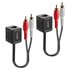 70460 extensor audio/video Transmisor de señales AV Negro, Rojo, Blanco