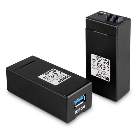 42707 extensor audio/video Transmisor y receptor de señales AV Negro