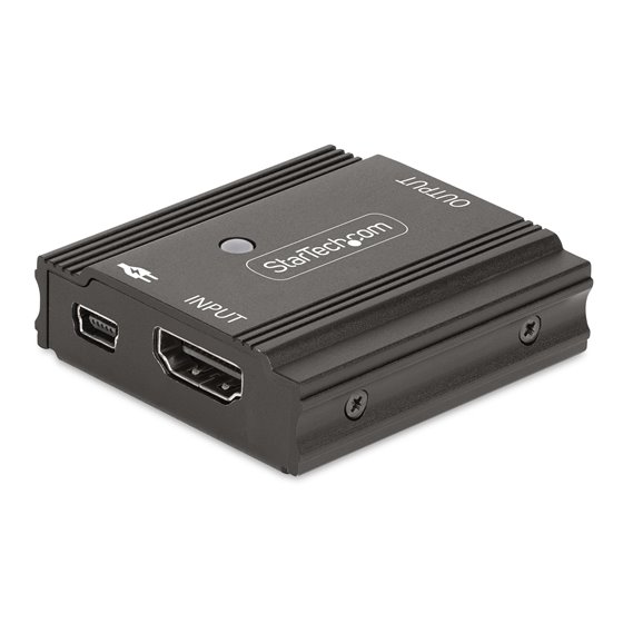 Amplificador de Señal HDMI 8K 60Hz / 4K 144Hz - 10m - Repetidor Booster HDMI 2.1 de Señal de Vídeo - Extensor Alargador para Cab