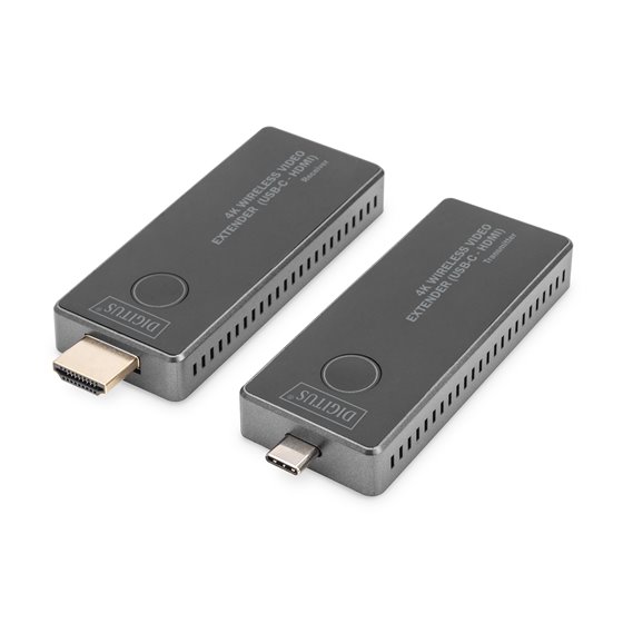 Juego de extensor de vídeo inalámbrico 4K, 30 m (USB-C - HDMI), 4K/30Hz