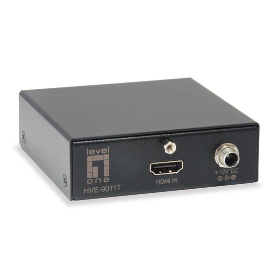 HVE-9010 extensor audio/video Transmisor y receptor de señales AV Negro