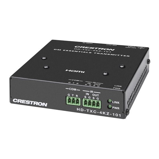 HD-TXC-4KZ-101 extensor audio/video Receptor AV Blanco