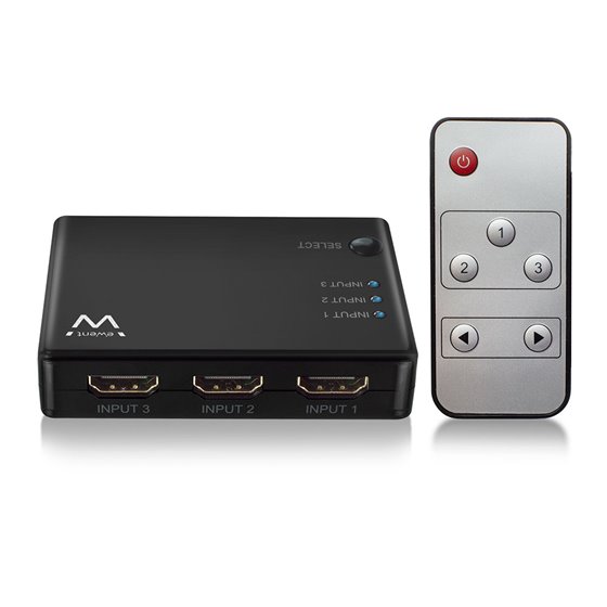 EW3730 interruptor de video HDMI