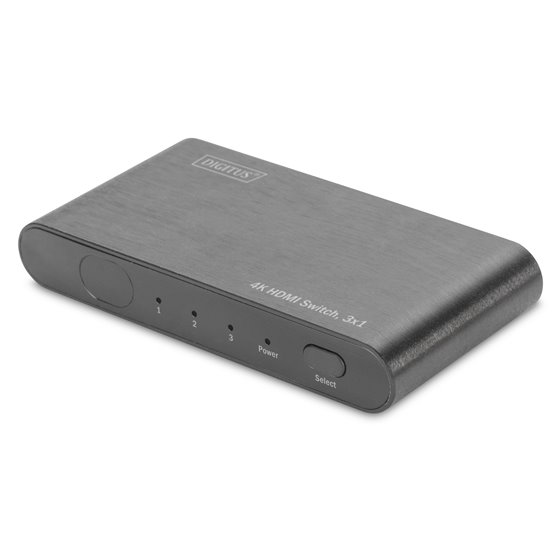 Conmutador 4K HDMI, 3x1