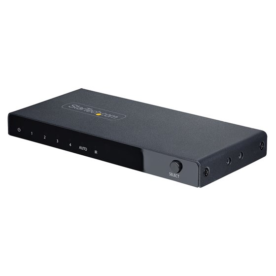 Switch Conmutador HDMI de 4 Puertos de 8K a 60Hz - Switch Selector HDMI 2.1 de 4K a 120Hz HDR10+ UHD - 4 Puertos de Entrada y 1 
