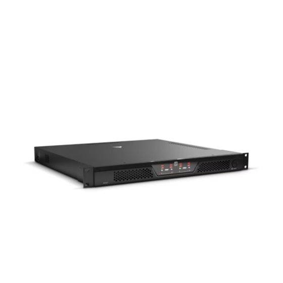 LD SYSTEMS INTEGRATION SERIE IPA (LDIPA412T) 4-CHANNEL DSP INSTALLATION AMPLIFIER 4 X 120 W 4 OHM /70V/100V WARRANTY 5 YEARS (PU