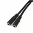 Adaptador de Auriculares con Micrófono Mini-Jack 3,5mm 4 pines a Conectores Separados de Auriculares y de Micrófono - M a 2xH