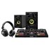 DJLearning Kit DVS (Sistema de vinilo digital) para scratch digital Negro