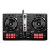 INPULSE 300 MK2 Controladora con opción de realizar scratch utilizando discos de vinilo Negro, Rojo