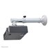BEAMER-W050SILVER Soporte de pared para proyector - prof. 37-47 cm - movimiento completo