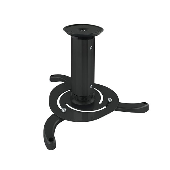 SOPORTE UNIVERSAL DE TECHO GIRATORIO 360º PARA PROYECTOR NEGRO