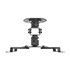 Soporte Universal Giratorio, Inclinable de Techo para Proyector 13.5Kg, Negro