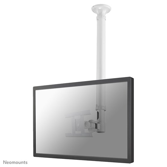 FPMA-C100WHITE Soporte de techo para monitor/TV 10-30" - alt. 79-129 cm
