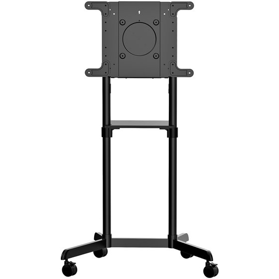 Carrito para TV - Soporte Rodante VESA para TV de 37 a 70 Pulgadas (70kg) - Base para Televisor con Estante - con Giro e Inclina