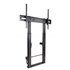 Lottus Soporte de Suelo/Pared Fijo con Regulación de Altura para Pantallas 55"-100", Negro