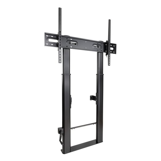 Lottus Soporte de Suelo/Pared Fijo con Regulación de Altura para Pantallas 55"-100", Negro