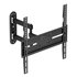 Soporte eco giratorio, inclinable y nivelable para monitor/TV 35kg de 32-65, Negro