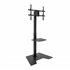 Soporte Elevador Multiusos para Monitor/Portátil, Negro